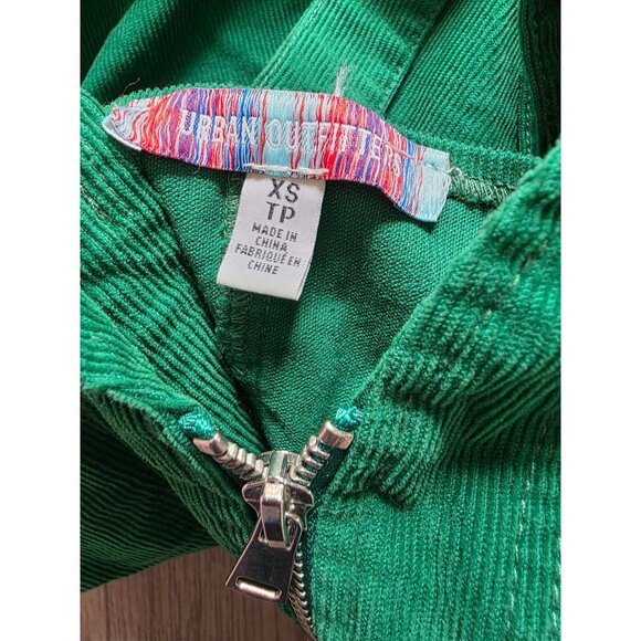 Urban Outfitters Corduroy Green Halter Jumpsuit XS - Picture 5 of 9